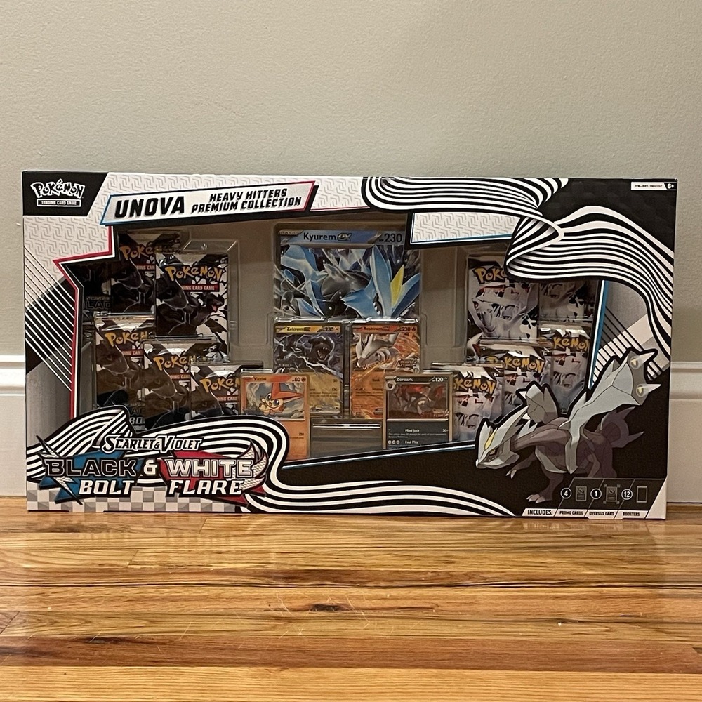 Pokemon TCG Unova Heavy Hitters Premium Collection 1 Pack Costco 12 Packs Sealed